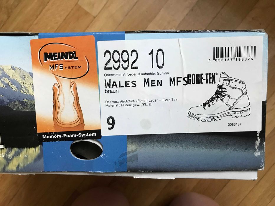 Buty trekkingowe Meindl rozm. 43 z systemem MFS