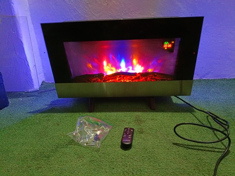 Klarstein Basel Illumine elektryczny, 2000W, 2 stopnie, termo