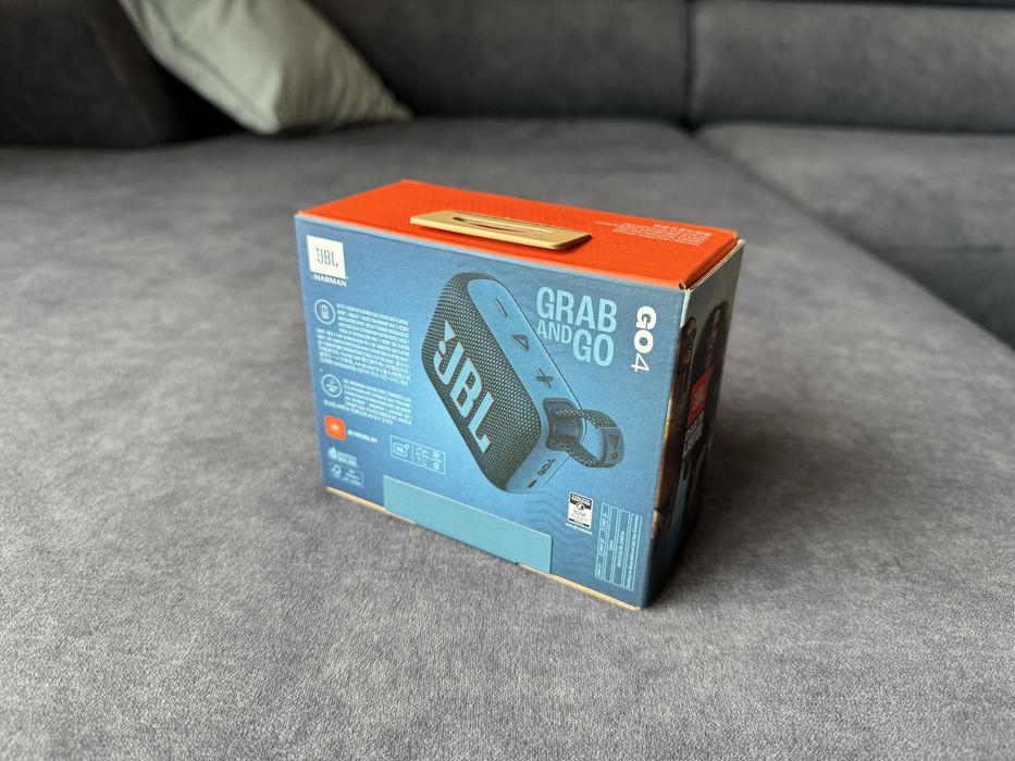 JBL Go4 - niebieski głośnik bluetooth