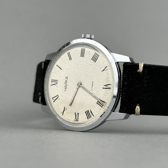 Zegarek vintage Chaika – klasyczny minimalizm | naręczny | USSR