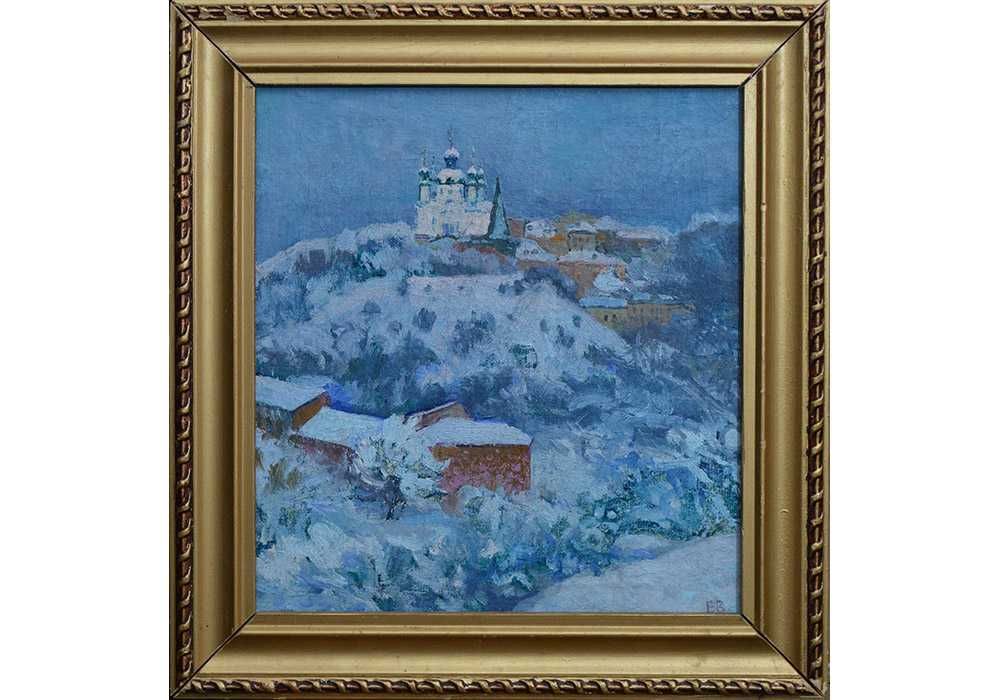 Волобуев Евгений (1912-2002) Андреевская церковь Подол Киев - Волобуєв