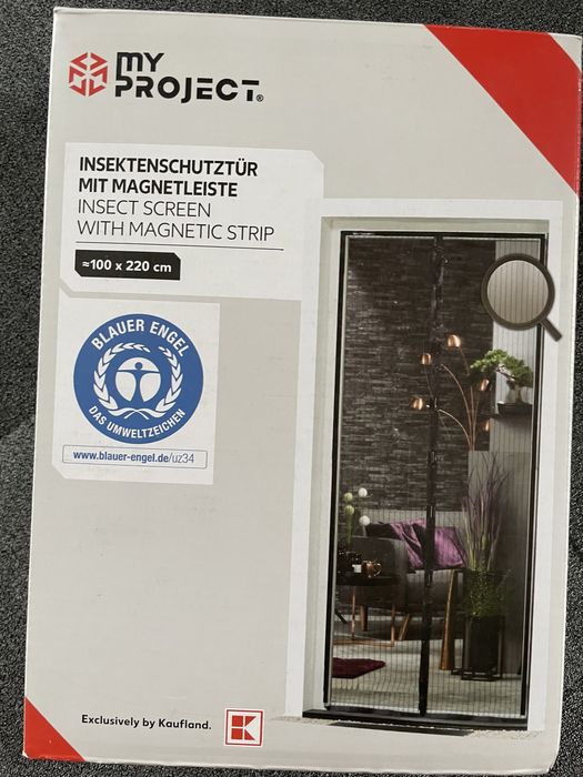 Moskitiera drzwiowa z magnesem 100x220