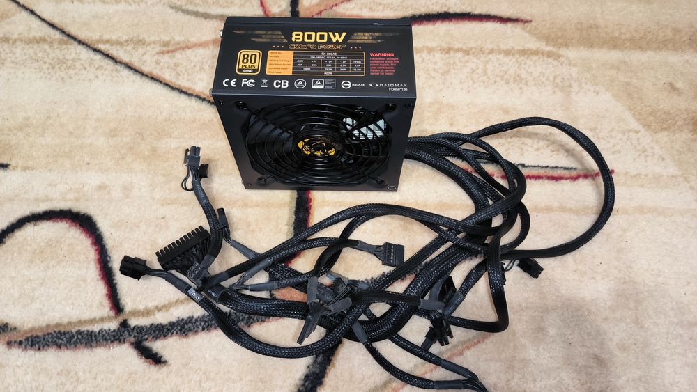 Срочно 800 W Raidmax Cobra  блок живлення бп ігровий блок питания