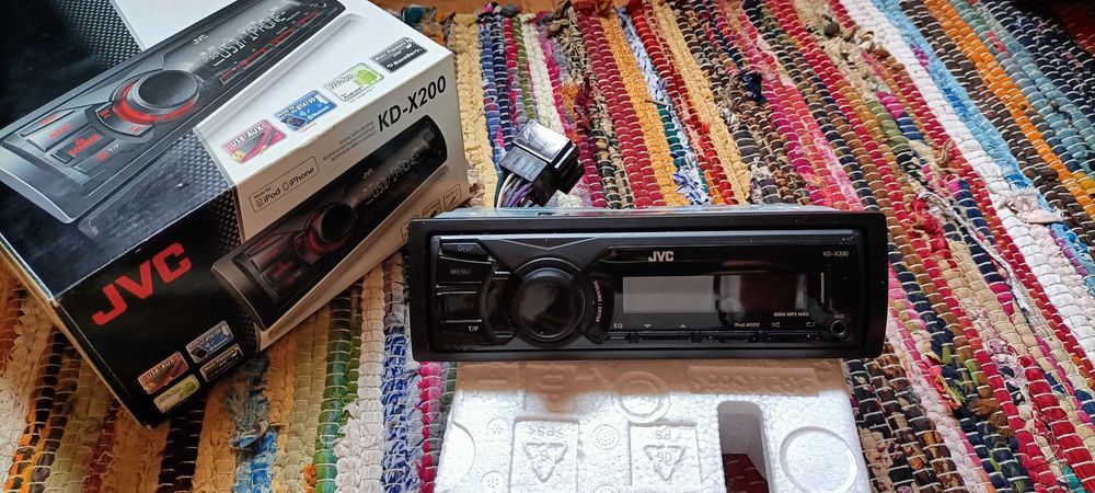 JVC KD X200 Rádio