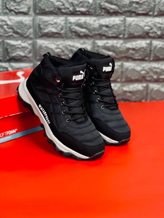 Подростковые зимние кроссовки Puma / кросівки Пума / Ботинки Пума