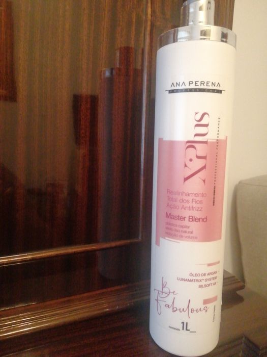 Produto profissional de alisamento cabelo