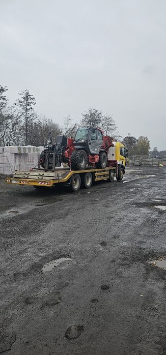 Ładowarka Manitou o udźwigu 9 ton na wynajem