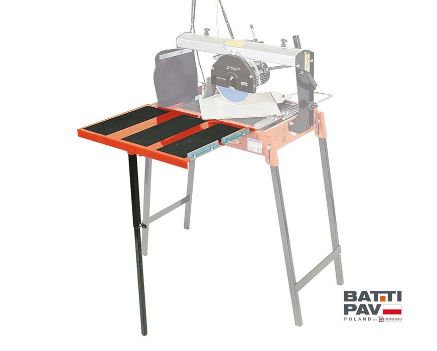 Stół  boczny stolik roboczy dostawka do przecinarek Battipav VIP
