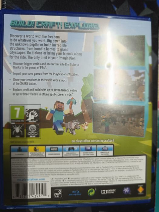 Gra PS4 Minecraft  Playstation PS4 Edytion