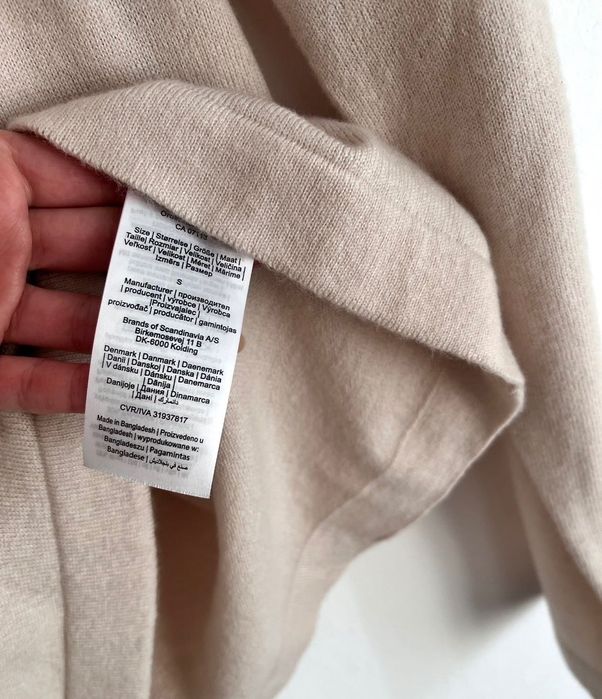 Wełniany sweter Free/Quent S wool longsleeve