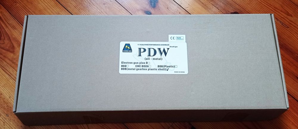 M4 PDW ( dobrável) Nova airsoft Double Bell