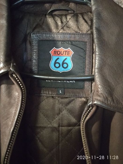 Kurtka męska skórzana rozm.l