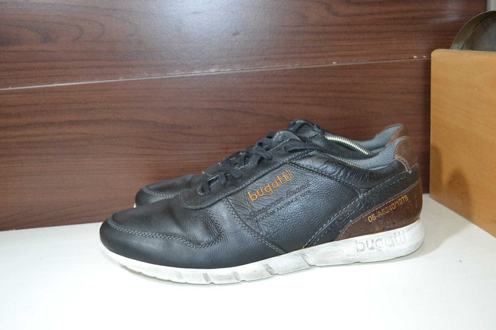 bugatti 46р туфли кроссовки полуботинки оригинал кожаные