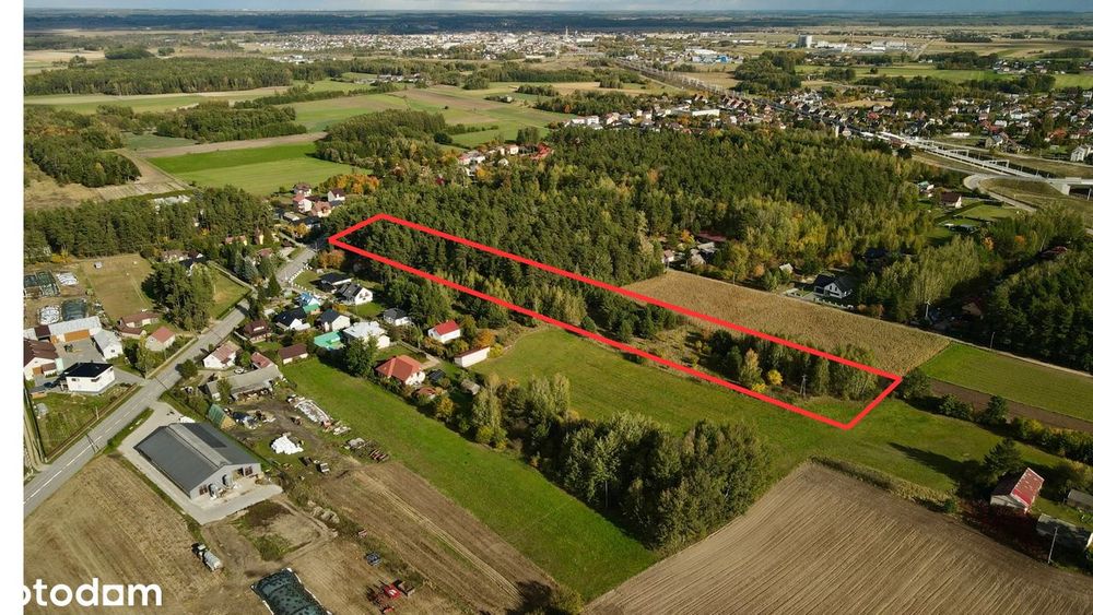 Okazja! Piękna działka budowlano-leśna 15.160 m2