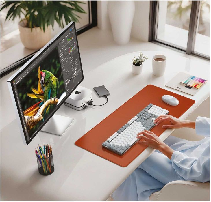 SATECHI Mac Mini M4 Hub e suporte com caixa SSD NVMe, Dock