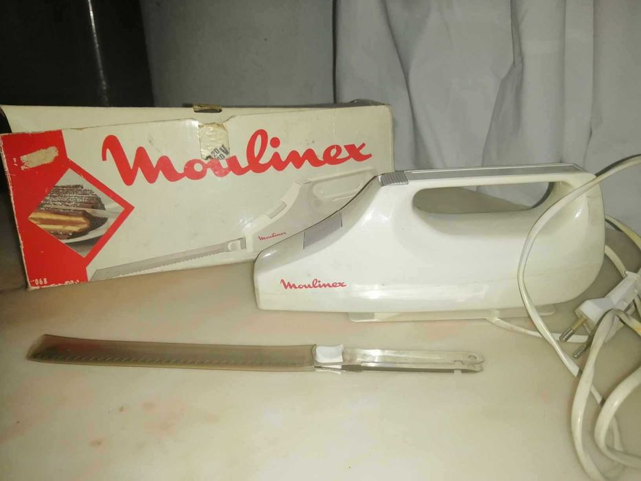 Faca Elétrica  Moulinex Vintage
