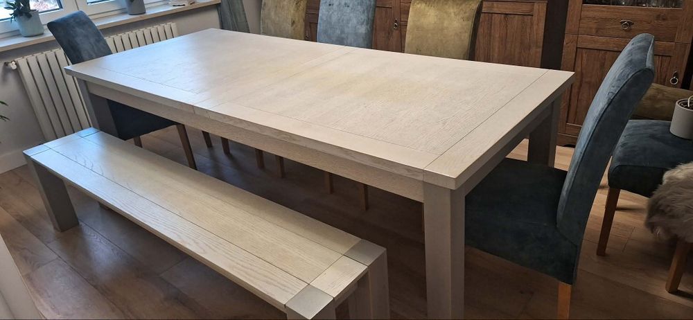 Stół drewniany Dębowy Duży