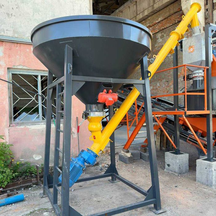 Навантажувач шнековий, живильник, конвеєр, гвинтовий, шнек, цементу