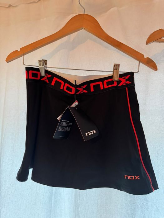 Conjunto Padel NOX - Preto/vermelho e Roxo
