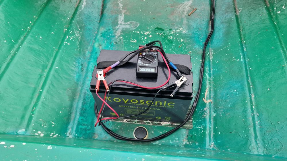 Duża łódź wedkarska Wanda+ Minnkota 55+koyosonic 120Ah