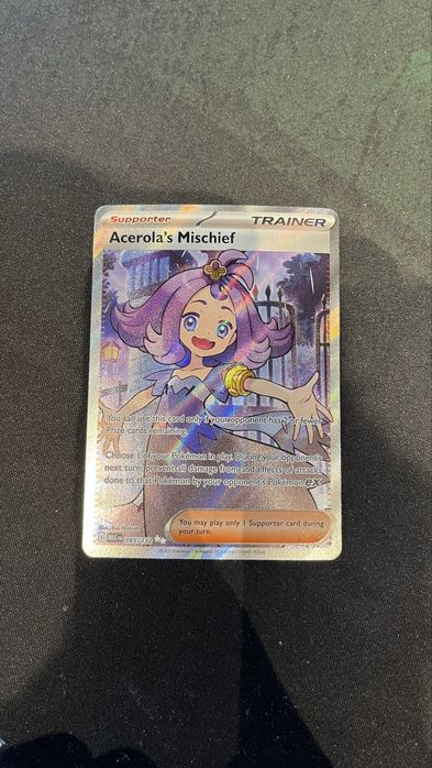 Karta pokemon Acerola’s Mischief