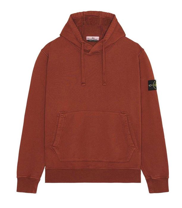 Оригинал ! Худи Stone Island, Стон Айленд XL, Червоне, Нове. Кофта