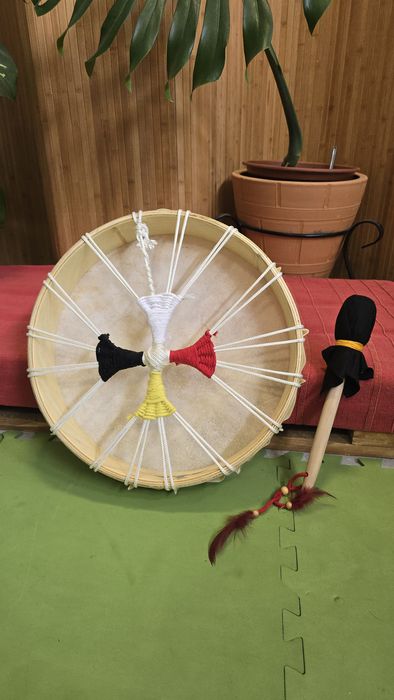 Tambores Lakota - Pele de Cabrá 40 cm