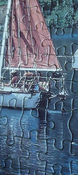Quadro Puzzle 2500 peças - Barco