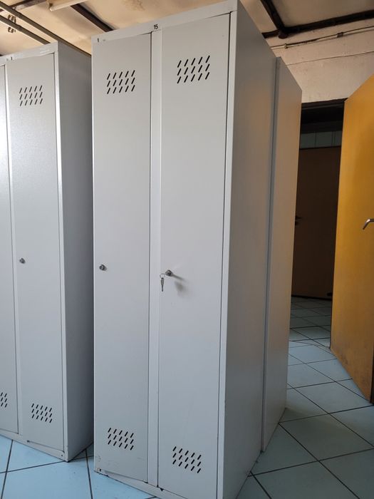 Szafki pracownicze odzieżowe bhp używane