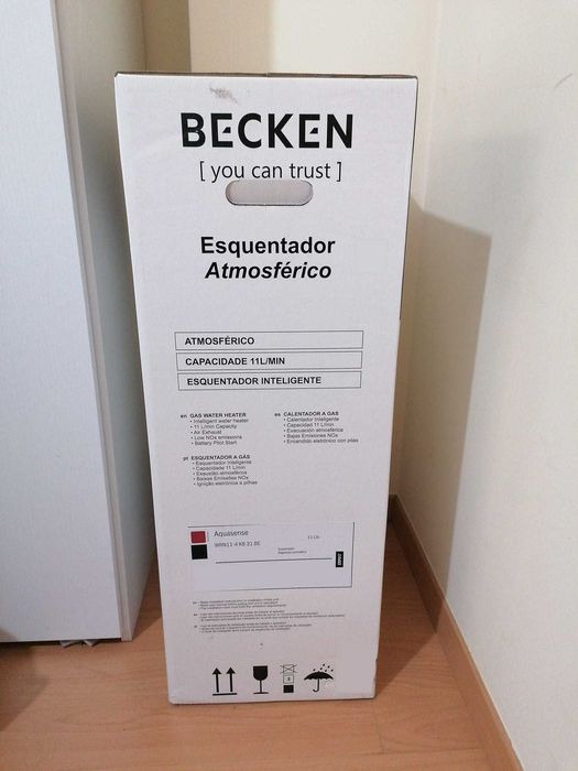 Esquentador NOVO BECKEN 11 L - Gás Natural