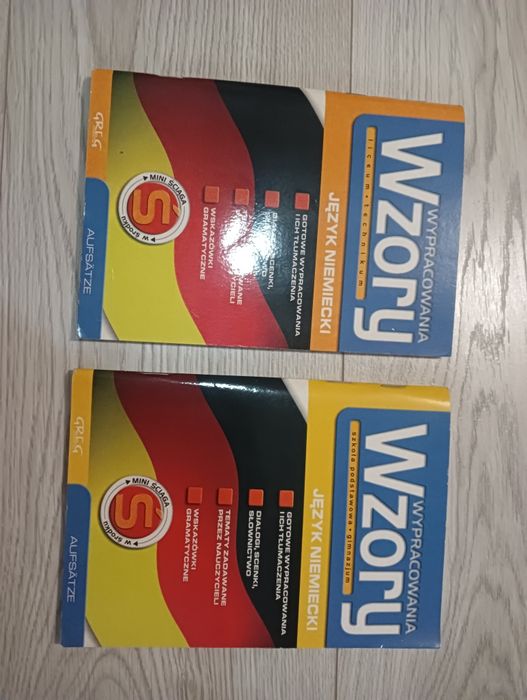 NOWE Książki j.niemiecki Wzory wypracowania GREG