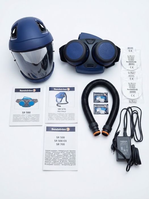 Sundström Kit de Respiração Motorizado SR 500 / SR 570 - Proteção Profissional