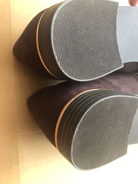 ESPRIT nowe mokasyny buty zamszowe r.41