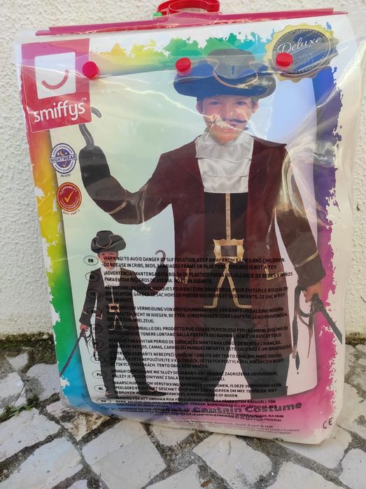 Disfarce de Capitão Gancho - Criança