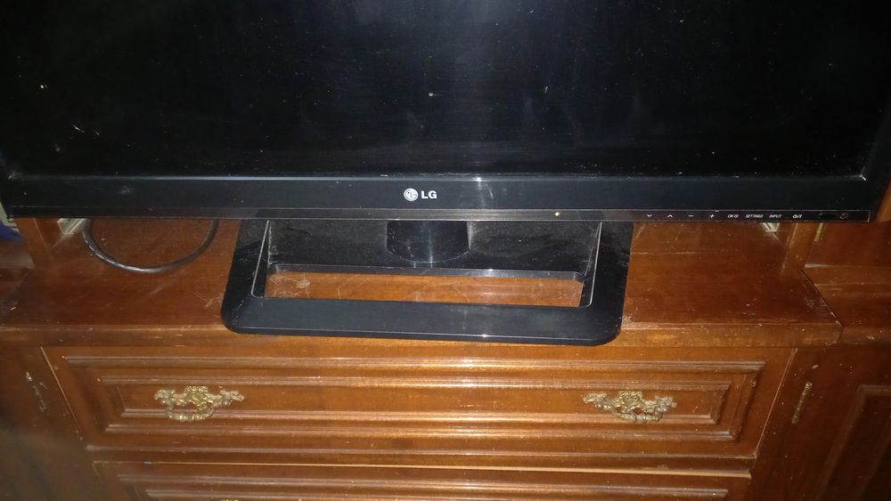 Televisão Lg a funcionar