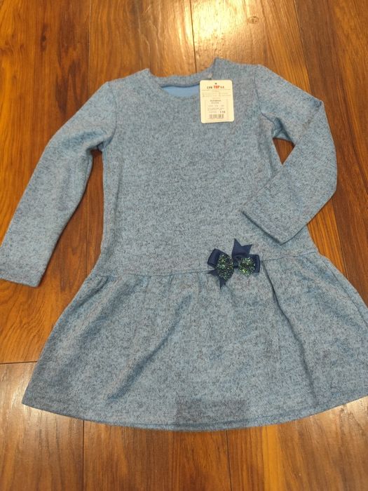 Nowa sukienka/tunika cieplutka r. 116