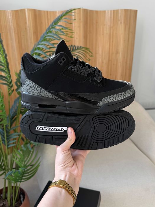 ‼️Кросівки Jordan 3 Black Cat
