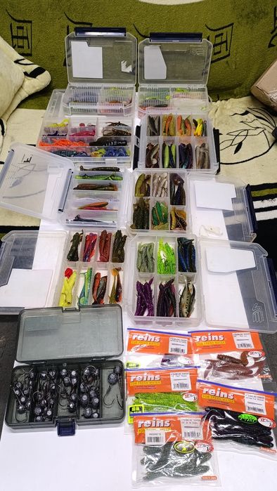 Набор силиконовых приманок