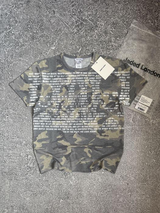 Футболка Jaded London Skull Camo T-shirt