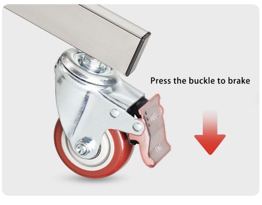 Tripé Alumínio Profissional C-Stand Rodas