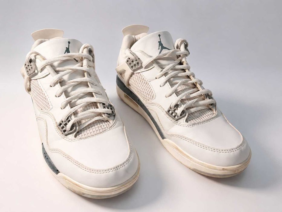 Кроссовки Nike Jordan Air 4 Retro White 43 р. (стелька 27.5 см)