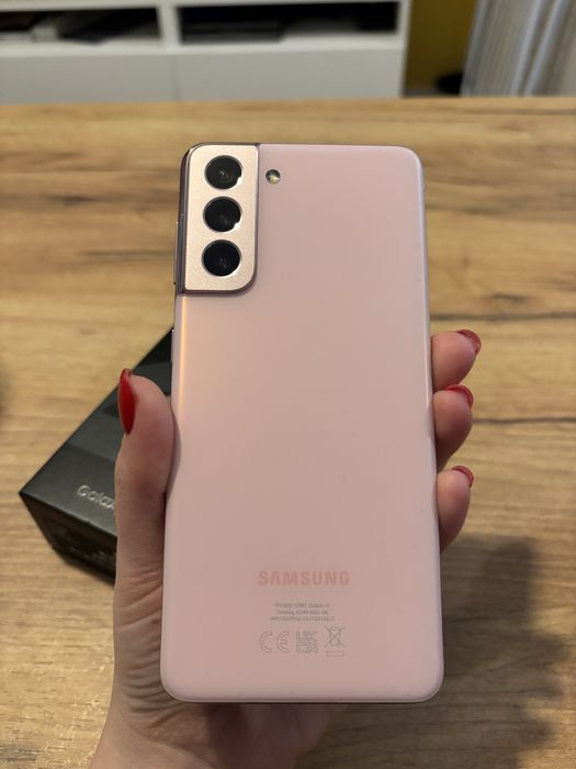 Samsung Galaxy S21 5G pudrowy róż
