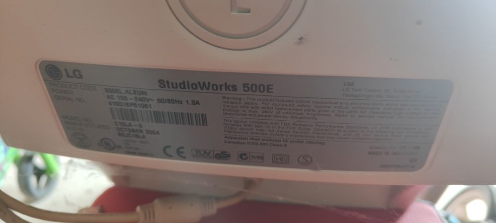 Monitor kinespokopy LG Superseries 500 E