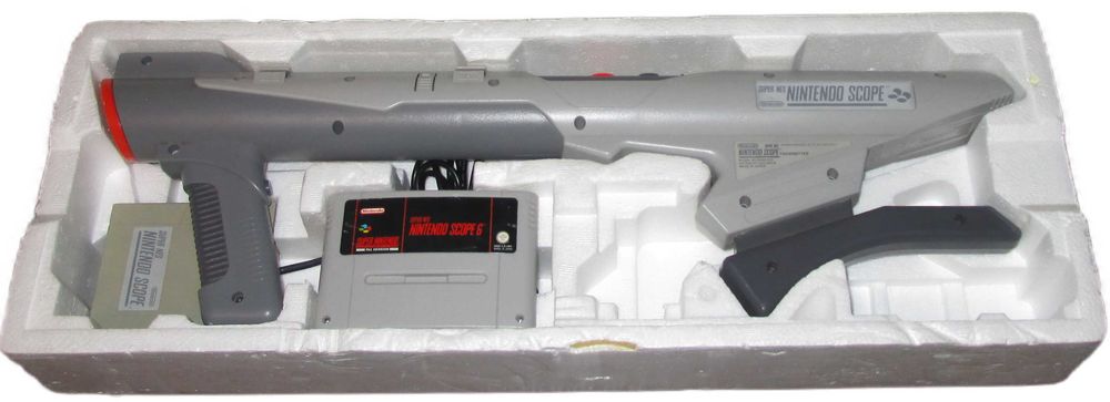Nintendo SNES / Action Pack / Konsola + Bazooka / SCOPE / 1992