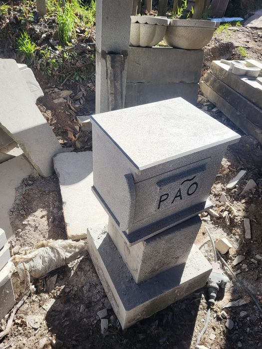 Caixa para pão em granito