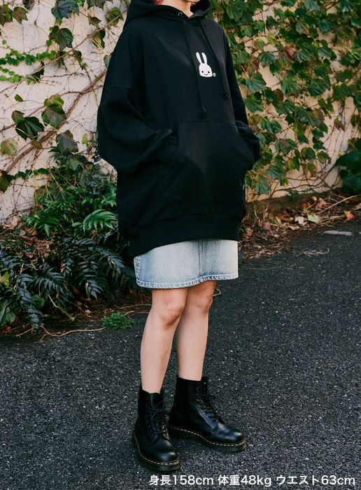 Подовжене тепле худі батнік