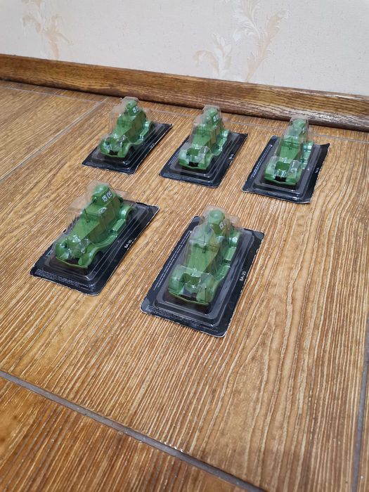 Машинка бронемобиль БА-20 DeAgostini