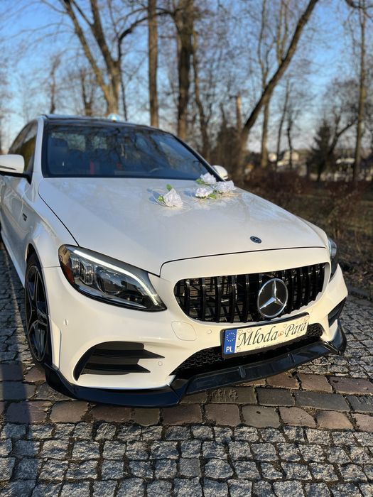 Auto do ślubu Mercedes-benz c43 AMG
