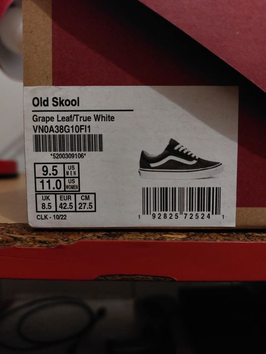 Sapatilhas Vans novas