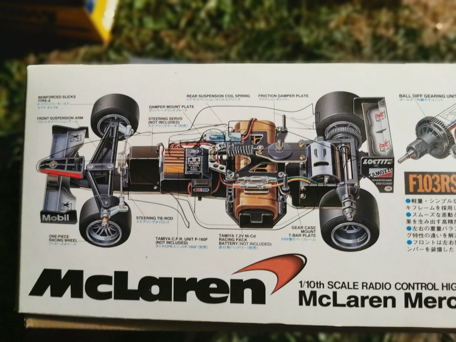 RC Tamiya McLaren Mercedes MP4/13 F103RS 58235